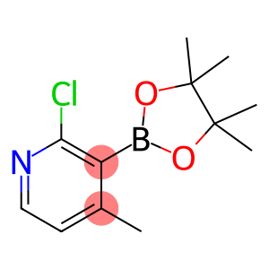 2-chloro-4-methyl-3-(4,4,5,5-tetramethyl-1,3,2-dioxaborolan-2-yl)pyridine