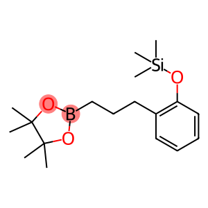 1,3,2-Dioxaborolane, 4,4,5,5-tetramethyl-2-[3-[2-[(trimethylsilyl)oxy]phenyl]propyl]-