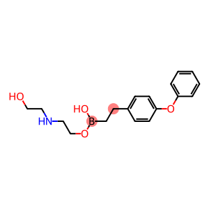 2-(4-Phenoxyphenyl)ethylboronic acid diethanolamine ester, 97%