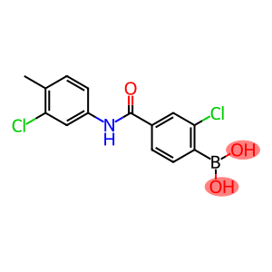 2-chloro-4-(3-chloro-4-methylphenylcarbamoyl)phenylboronic acid