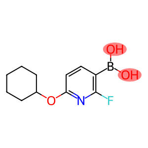 Boronic acid, B-[6-(cyclohexyloxy)-2-fluoro-3-pyridinyl]-