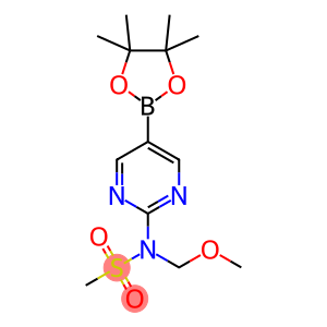 N-(Methoxymethyl)-N-(5-(4,4,5,5-tetramethyl-1,3,2-dioxaborolan-2-yl)pyrimidin-2-yl)methanesulfonamid96%