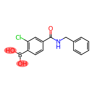 4-benzylcarbamoyl-2-chlorophenylboronic acid