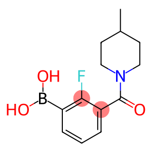 2-Fluoro-3-(4-Methyl-1-piperidinylcarbonyl)benzeneboronic acid, 97%