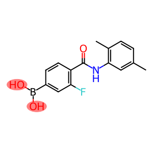 3-(2,5-Dimethylphenylcarbamoyl)-4-fluorobenzeneboronic acid