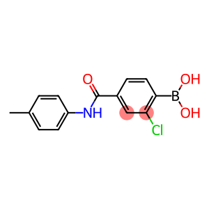 2-Chloro-4-(4-MethylphenylcarbaMoyl)benzeneboronic acid, 97%