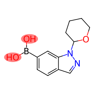 (1-(tetrahydro-2H-pyran-2-yl)-1H-indazol-6-yl)boronic acid