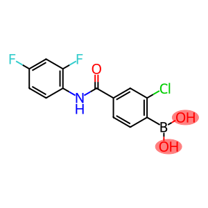 2-chloro-4-(2,4-difluorophenylcarbamoyl)benzeneboronic acid