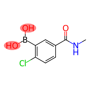 Boronic acid, B-[2-chloro-5-[(methylamino)carbonyl]phenyl]-