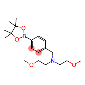 Bis(2-methoxyethyl)({[4-(4,4,5,5-tetramethyl-1,3,2-dioxaborolan-2-yl)phenyl]methyl})amine
