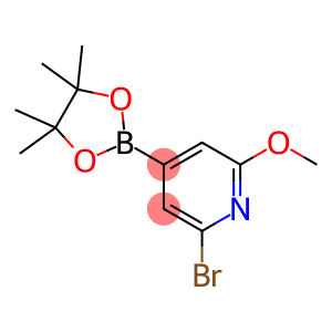 2-Bromo-6-methoxypyridine-4-boronic acid, pinacol ester