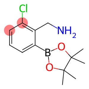 2-Aminomethyl-3-chlorophenylboronic acid, pinacol ester