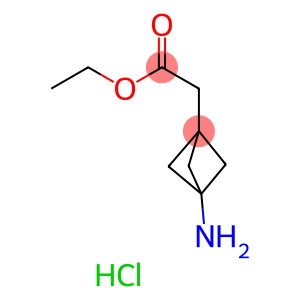 Bicyclo[1.1.1]pentane-1-acetic acid, 3-amino-, ethyl ester, hydrochloride (1:1)