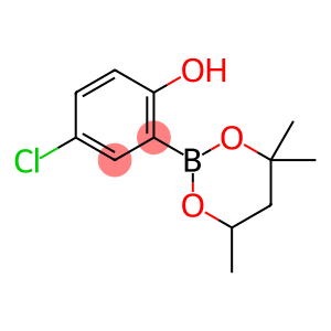 4-Chloro-2-(4,4,6-trimethyl-1,3,2-dioxaborinan-2-yl)phenol