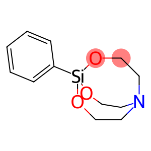 1-Phenyl-1-sila-2,8,9-trioxa-5-azabicyclo[3.3.3]undecane