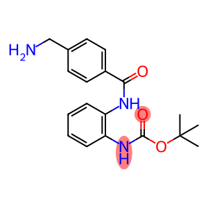 Carbamic acid, N-[2-[[4-(aminomethyl)benzoyl]amino]phenyl]-, 1,1-dimethylethyl ester