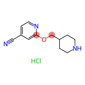 2-[(piperidin-4-yl)methoxy]pyridine-4-carbonitrile dihydrochloride