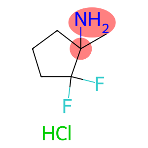 2,2-difluoro-1-methylcyclopentan-1-amine hydrochloride