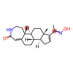 Cyclopenta[5,6]naphth[1,2-d]azepin-2(3H)-one, 8-acetyl-4,5,5a,5bα,6,7,7a,10,10aα,10bβ,11,12-dodecahydro-5aβ,7aβ-dimethyl-, 8-oxime (8CI)
