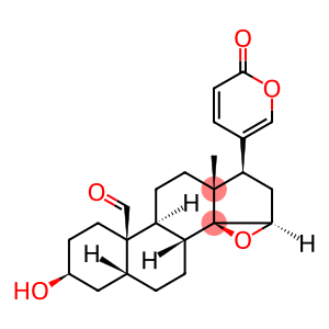 14,15β-Epoxy-3β-hydroxy-19-oxo-5β,14β-bufa-20,22-dienolide