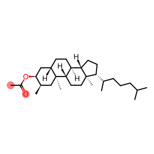 5α-Cholestan-3α-ol, 2α-methyl-, acetate (8CI)