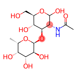 2-ACETAMIDO-2-DEOXY-3-O-(ALPHA-L-FUCOPYRANOSYL)-D-GLUCOPYRANOSE