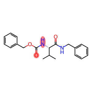 Phenylmethyl N-[(1S)-2-methyl-1-[[(phenylmethyl)amino]carbonyl]propyl]carbamate