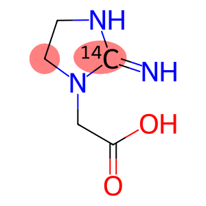 2-氨基-4,5-二氢-1H-咪唑-2-14C-1-乙酸