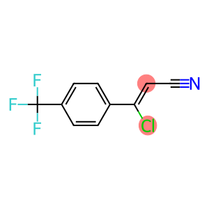 (Z)-3-Chloro-3-[4-(trifluoromethyl)phenyl]acrylonitrile