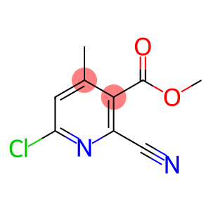 Methyl 6-chloro-2-cyano-4-methylnicotinate