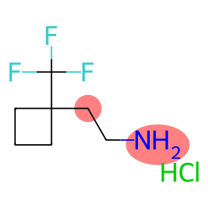 2-(1-(trifluoromethyl)cyclobutyl)ethanamine hydrochloride