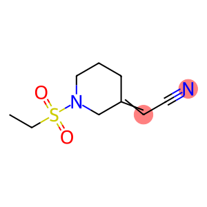 2-[(3Z)-1-(乙磺酰基)哌啶-3-亚基]乙腈