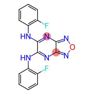 N5,N6-双(2-氟苯基)-[1,2,5]恶二唑并[3,4-b]吡嗪-5,6-二胺