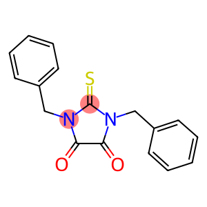 1,3-dibenzyl-2-thioxoimidazolidine-4,5-dione