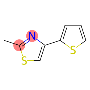 Thiazole, 2-methyl-4-(2-thienyl)-