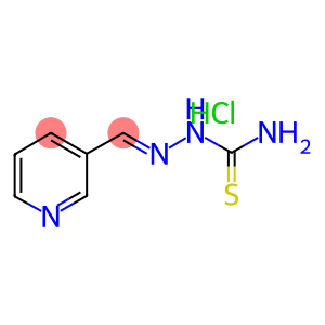 Nicotinaldehyde, thiosemicarbazone, monohydrochloride