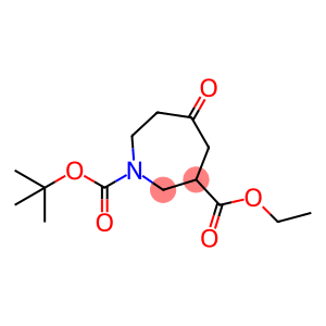 1H-Azepine-1,3-dicarboxylic acid, hexahydro-5-oxo-, 1-(1,1-dimethylethyl) 3-ethyl ester