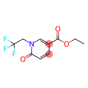 3-Pyridinecarboxylic acid, 1,6-dihydro-6-oxo-1-(2,2,2-trifluoroethyl)-, ethyl ester