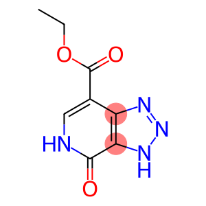 3H-1,2,3-Triazolo[4,5-c]pyridine-7-carboxylic acid, 4,5-dihydro-4-oxo-, ethyl ester