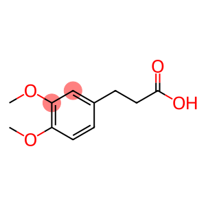 3,4-Dimethoxyhydrocinnamic acid, 3-(3,4-Dimethoxyphenyl)propionic acid