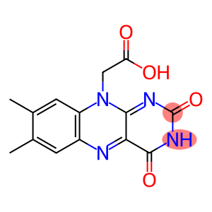 7,8-Dimethyl-10-carboxymethylisoalloxazine