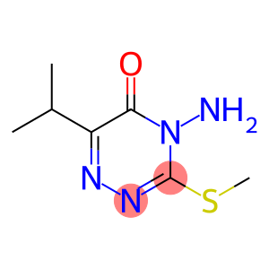 4-Amino-6-isopropyl-3-methylthio-1,2,4-triazin-5(4H)-one