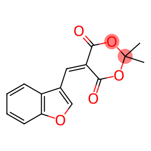 5-[(1-benzofuran-3-yl)methylidene]-2,2-dimethyl-1, 3-dioxane-4,6-dione