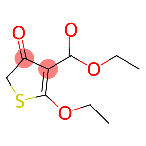 3-Thiophenecarboxylicacid,2-ethoxy-4,5-dihydro-4-oxo-,ethylester(9CI)