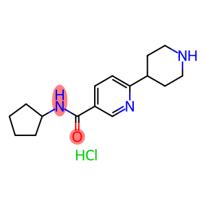 N-cyclopentyl-6-piperidin-4-ylnicotinamide dihydrochloride