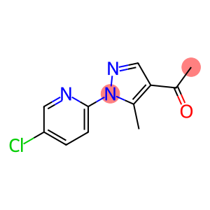 1-[1-(5-chloro-2-pyridinyl)-5-methyl-1H-pyrazol-4-yl]-1-ethanone