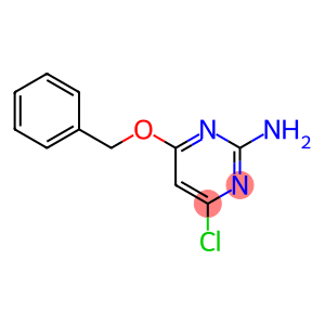 2-Pyrimidinamine, 4-chloro-6-(phenylmethoxy)-