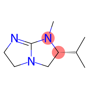 1H-Imidazo[1,2-a]imidazole, 2,3,5,6-tetrahydro-1-methyl-2-(1-methylethyl)-, (2R)-