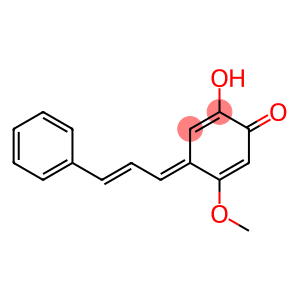 2-Hydroxy-5-methoxy-4-[(1E,2E)-3-phenyl-2-propenylidene]-2,5-cyclohexadien-1-one