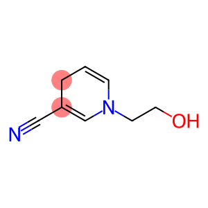 3-Pyridinecarbonitrile,1,4-dihydro-1-(2-hydroxyethyl)-(9CI)